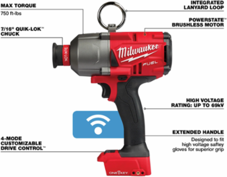 M18 FUEL Hex Impact Wrench 7/16 Inch with 750 ft-lbs Torque