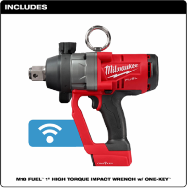 M18 FUEL 1 Inch High Torque Impact Wrench, 1800 ft-lbs Torque, Cordless