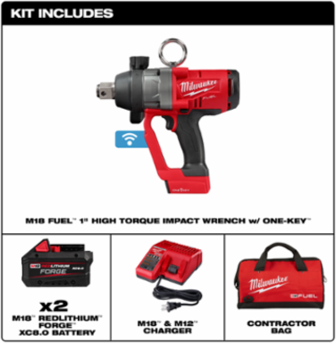 M18 FUEL™ 1" High Torque Impact Wrench w/ ONE-KEY™ Kit
