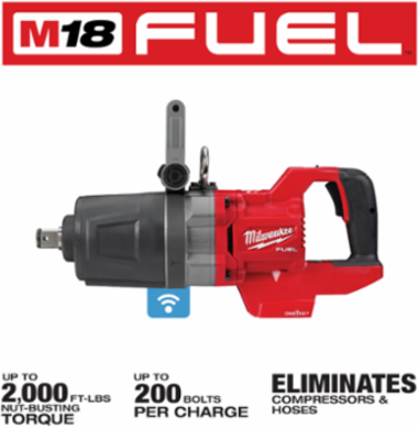 M18 FUEL™ 1 in. D-Handle High Torque Impact Wrench w/ ONE-KEY™-Reconditioned