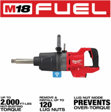 M18 FUEL 1 Inch D-Handle High Torque Impact Wrench, 2000 ft-lbs Torque, Cordless