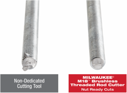 M18™ Cordless Threaded Rod Cutter Kit, Cuts 1/4", 3/8", & 1/2" Steel