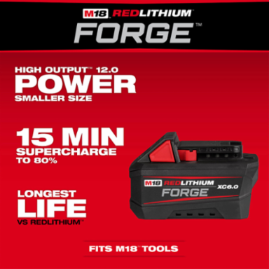 M18 FUEL™ 5" Grinder with REDLITHIUM™ Forge™ XC6.0 Kit