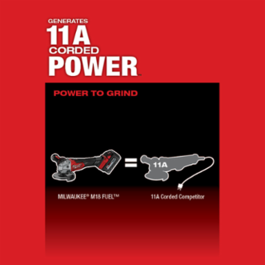 M18 FUEL™ 4-1/2" / 5" Grinder Slide Switch, Lock-On-Reconditioned