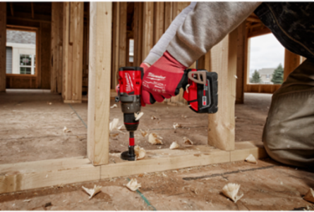 M18 FUEL 1/2 Inch Hammer Drill/Driver Kit, 1400 in-lbs Torque, 2 Batteries Included