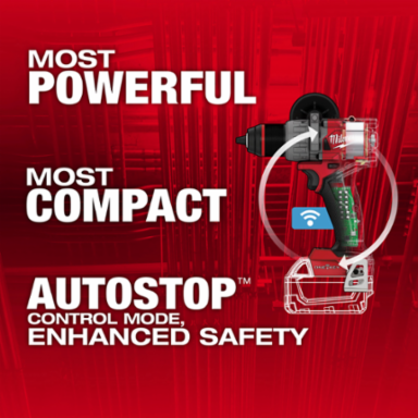 M18 FUEL 1/2 Inch Drill/Driver, 1400 in-lbs Torque, 6.9 Inch Compact Design