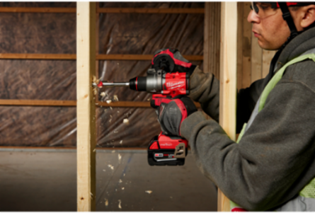 M18 FUEL 1/2 Inch Hammer Drill/Driver, 1400 ft-lbs Torque, Cordless