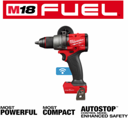 M18 FUEL 1/2 Inch Hammer Drill/Driver, 1400 ft-lbs Torque, Cordless