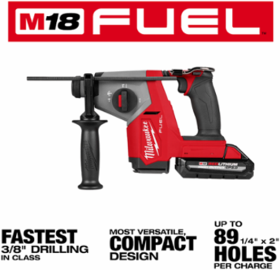 M18 FUEL™ 5/8" SDS Plus Rotary Hammer w/ Dust Extractor Kit