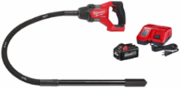 M18 FUELTM 4 ft Concrete Pencil Vibrator Kit, 1.8 Peak HP, 12,500 VPM