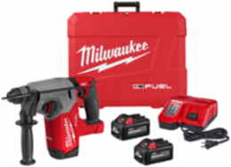 M18 FUEL 1 Inch SDS Plus Rotary Hammer Kit, 2 ft-lbs Impact Energy, 4800 BPM