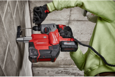 M18 FUEL 1" SDS Plus Rotary Hammer Kit, 2 ft-lbs Impact Energy, 1300 RPM