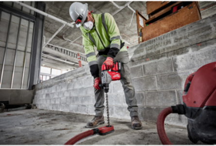 M18 FUELTM 1-1/8 Inch SDS Plus Rotary Hammer, 800 RPM, 4600 BPM, 3.6 ft-lbs Impact Energy
