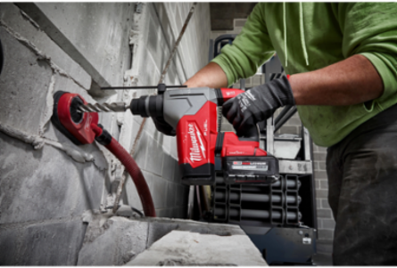 M18 FUELTM 1-1/8 Inch SDS Plus Rotary Hammer, 800 RPM, 4600 BPM, 3.6 ft-lbs Impact Energy