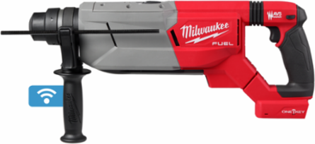M18 FUEL 1-1/4 Inch SDS Plus D-Handle Rotary Hammer, 3.65 ft-lbs Impact Energy, 810 RPM