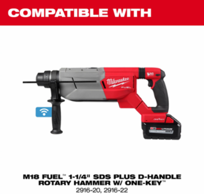 M18 FUELTM HAMMERVACTM Dedicated Dust Extractor, 1-1/4" Diameter, HEPA Filter