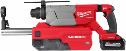 M18 FUELTM HAMMERVACTM Dedicated Dust Extractor, 1-1/4" Diameter, HEPA Filter
