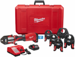 M18 FORCE LOGIC Press Tool, 1/2"-4" Jaw Capacity, Cordless, 5.6 lbs