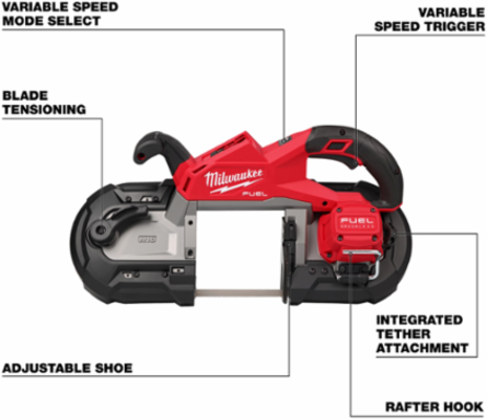 M18 FUEL™ Deep Cut Band Saw