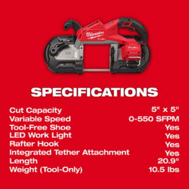 M18 FUEL™ Deep Cut Band Saw