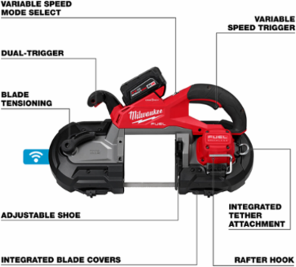 M18 FUEL™ Dual Trigger Deep Cut Band Saw Kit