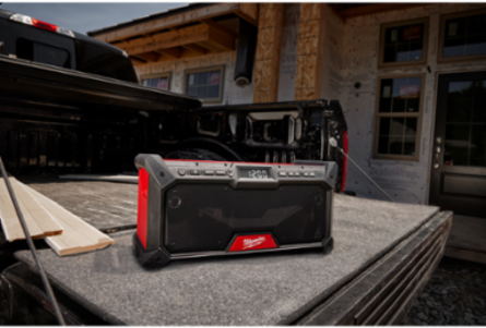 M18™ Bluetooth® Jobsite Radio with Dual 3.5 Inch Woofers, 120 ft Range