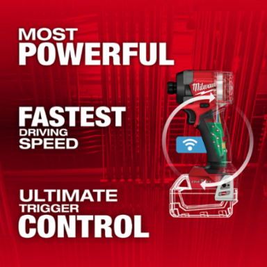 M18 FUELTM 1/4 Inch Hex Impact Driver, 2000 in-lbs Torque, 3900 RPM
