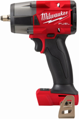 M18 FUEL 3/8 Mid-Torque Impact Wrench, 600 ft-lbs Torque, 6 Inch Length