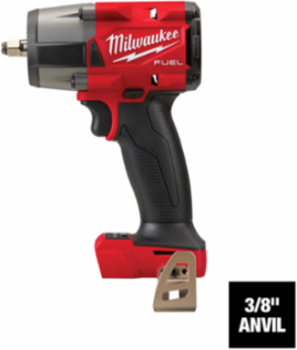 M18 FUEL 3/8 Mid-Torque Impact Wrench, 600 ft-lbs Torque, 6 Inch Length