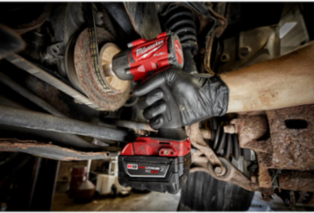M18 FUEL 3/8 Inch Mid-Torque Impact Wrench, 600 ft-lbs Torque, 6.0 Inch Length