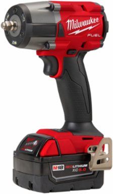 M18 FUEL 3/8 Inch Mid-Torque Impact Wrench, 600 ft-lbs Torque, 6.0 Inch Length