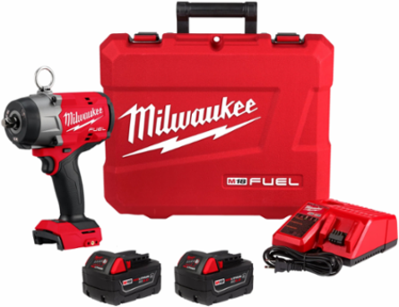 M18 FUEL™ 1/2 Inch High Torque Impact Wrench, 900 ft-lbs Torque, 7.3 Inch Length