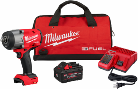 M18 FUEL 1/2 Inch High Torque Impact Wrench, 1200 ft-lbs Torque, 7.6 Inch Length