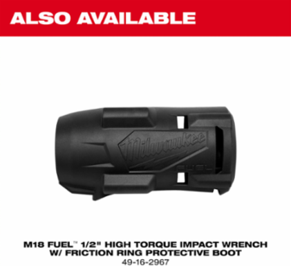 M18 FUEL 1/2 Inch High Torque Impact Wrench, 1100 ft-lbs Torque, 7.6 Inch Length