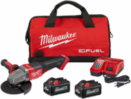 M18 FUEL™ 4-1/2 in.-6 in. No Lock Braking Grinder with Paddle Switch 2 Battery Kit