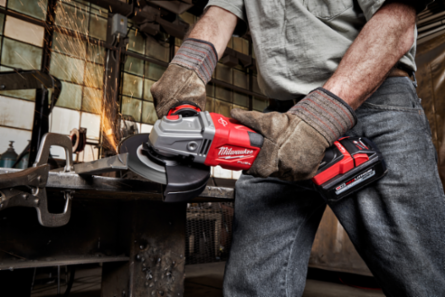 M18 FUEL™ 4-1/2 in.-6 in. Lock-On Braking Grinder with Slide Switch 2 Battery Kit