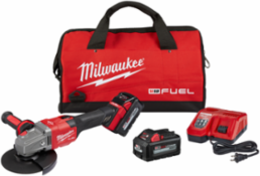 M18 FUEL™ 4-1/2 in.-6 in. Lock-On Braking Grinder with Slide Switch 2 Battery Kit