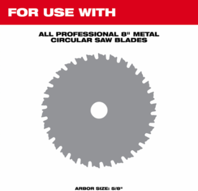 M18 FUEL™ 8 Inch Metal Cutting Circular Saw, 2-9/16 Inch Cut Capacity, 15A Power