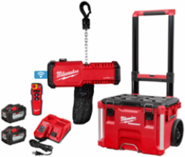 M18 Compact 1-Ton Chain Hoist with Wireless Remote, 46lbs, 18V