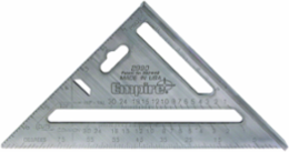 7 Inch Magnum Fat Boy Aluminum Rafter Square, 7.25 Inch Width, Solid Aluminum