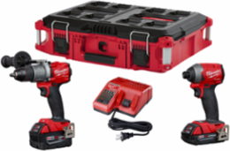 M18 FUELTM Hammer Drill/Impact Driver Combo Kit, 1/2 Inch Chuck, 2000 in-lbs Torque