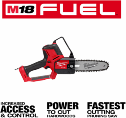 M18 FUELTM HATCHETTM 8 Inch Pruning Saw, 4.9 Pounds, Cordless, Battery Powered