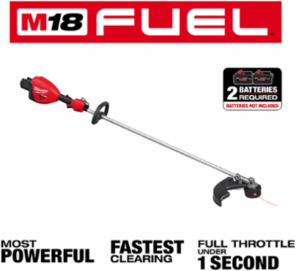 M18 FUELTM 17 Inch Dual Battery String Trimmer, 18V, 11.80 lbs, Brushless Motor