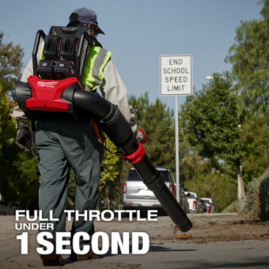 M18 FUEL™ Dual Battery Backpack Blower, 650 CFM, 155 MPH, 12 Inch Battery