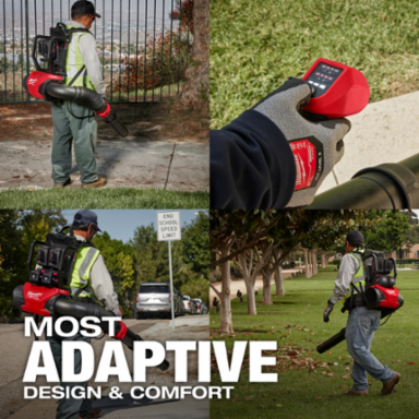 M18 FUEL™ Dual Battery Backpack Blower, 650 CFM, 155 MPH, 12 Inch Battery