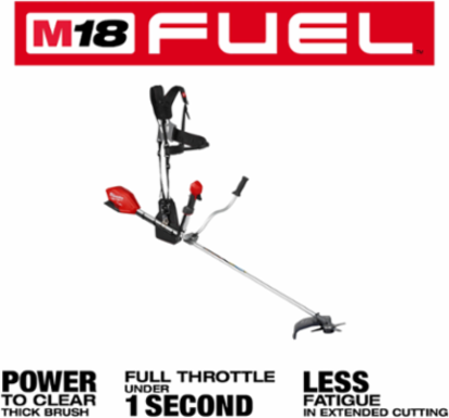 M18 FUELTM Brush Cutter, 9 Inch Blade, 6200 RPM, 16 Inch Cutting Diameter