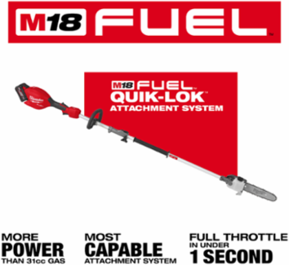 M18 FUEL™ Pole Saw w/ QUIK-LOK™ Kit