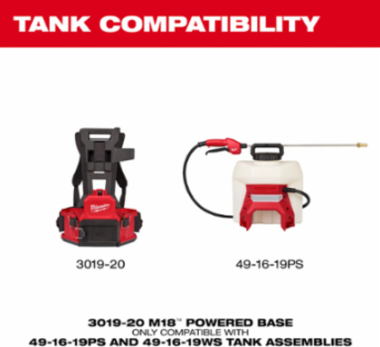 M18™ 4-Gallon Backpack Sprayer w/ SWITCH TANK™ (Kit)