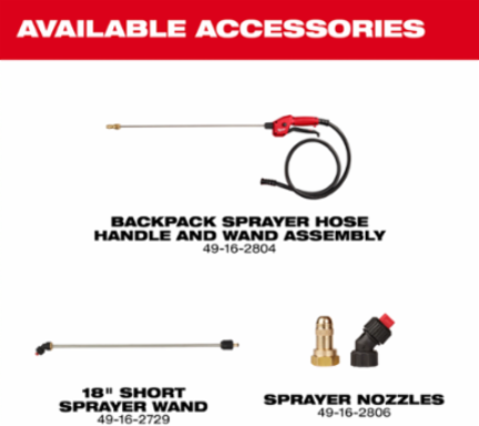 M18™ 4-Gallon Backpack Sprayer w/ SWITCH TANK™ (Kit)