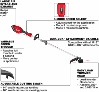 M18 FUEL™ String Trimmer/Blower Combo Kit